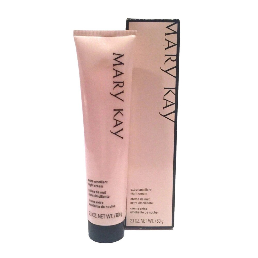 MARY KAY EXTRA EMOLLIENT NIGHT CREAM For Very Dry Skin FULL SIZE 2.1 OZ 072682